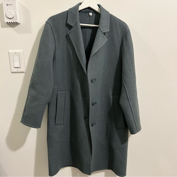 Uniqlo U Wool Blend Coat (Size S) - Picture 1 of 5